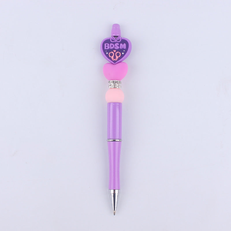Wholesale Cartoon Silicone Bead Pens